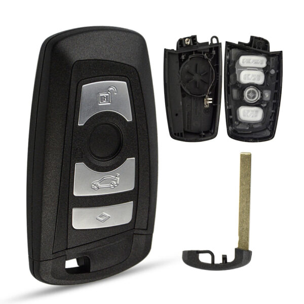 3 Buttons Remote Smart Car Key Shell For BMW
