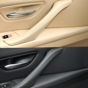 LHD Car Interior Door Handle Fit For BMW 5 series F10 F11 520d 525d 530d 535i Inner Panel Pull Trim Cover